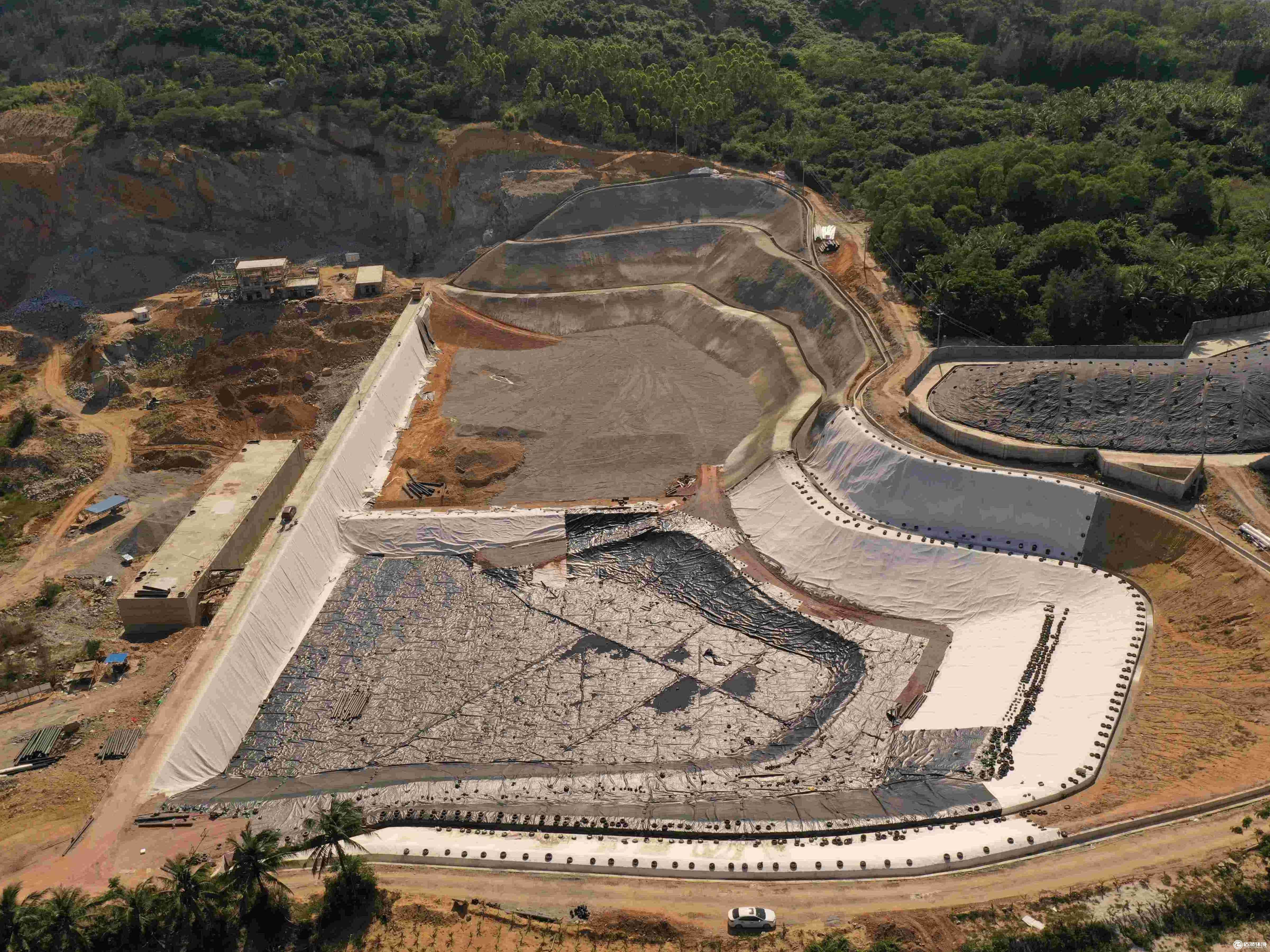 瓊海市配套飛灰填埋場和滲濾液處理系統